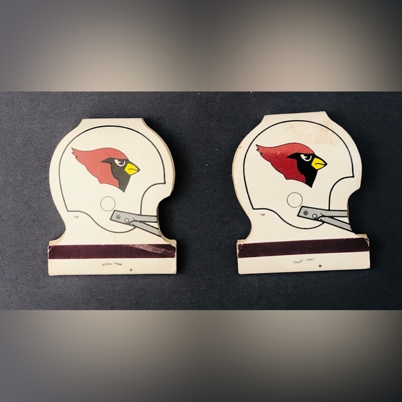 1986 St Louis Cardinals Matches w/ Football Schedule Never Used 2 packs - Picture 2 of 3